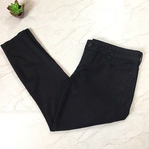 Torrid Denim Black Sparkle Skinny Ankle Jean